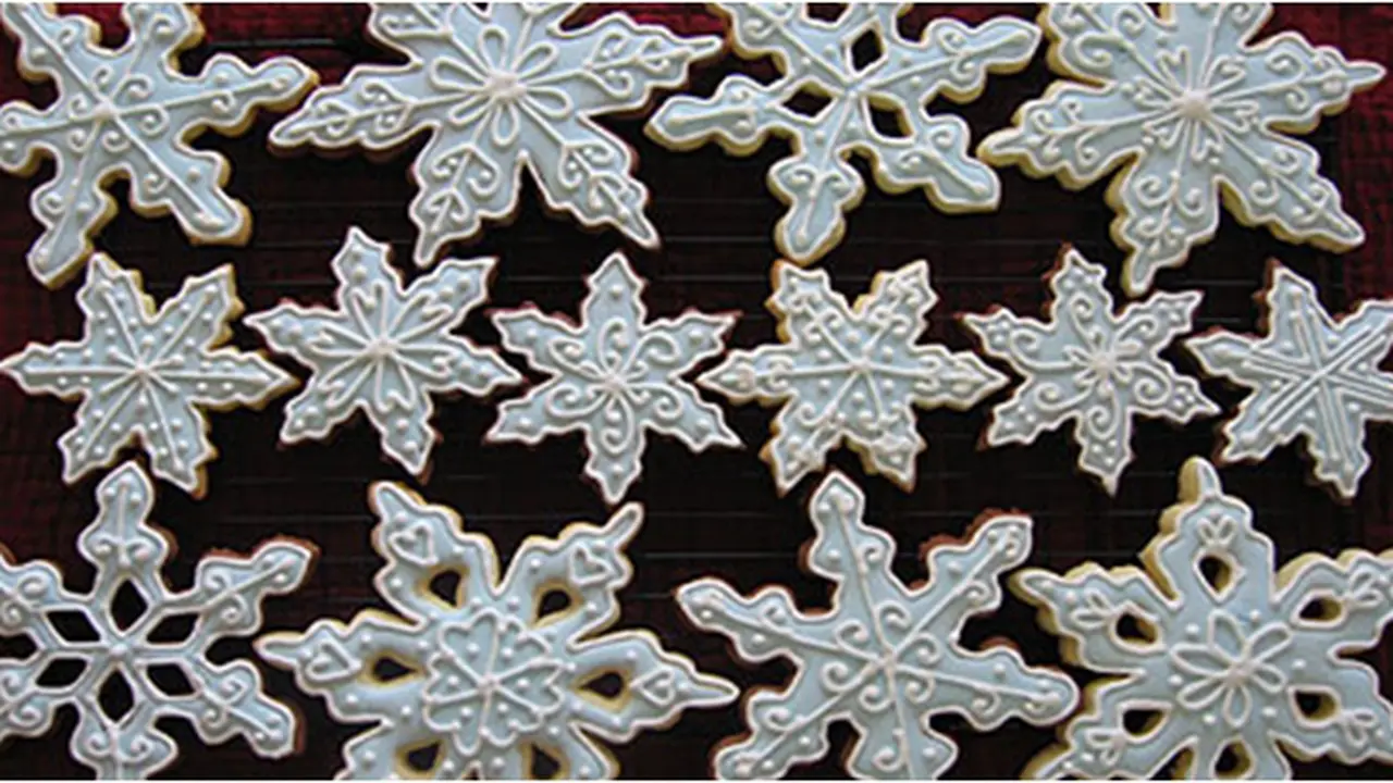 Snowflake cookies (c) wordpress