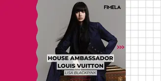 Nama Lisa BLACKPINK semakin eksis di dunia fashion dengan bergabung sebagai House Ambassador Louis Vuitton.