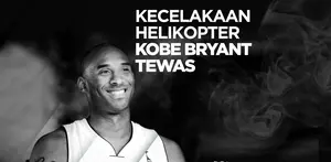 Kobe Bryant Meninggal dalam Kecelakaan Helikopter