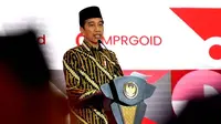 Presiden Jokowi Pakai Batik Motif Keris di Acara Hari Konstitusi dan HUT ke-78 MPR RI. foto: Rusman - Biro Pers Sekretariat Presiden
