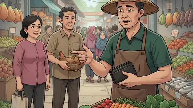 Ilustrasi cerita tentang kejujuran