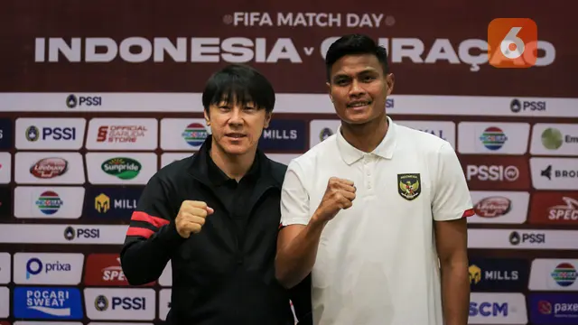 Konferensi Pers Jelang Laga FIFA Match Day Timnas Indonesia Vs Curacao