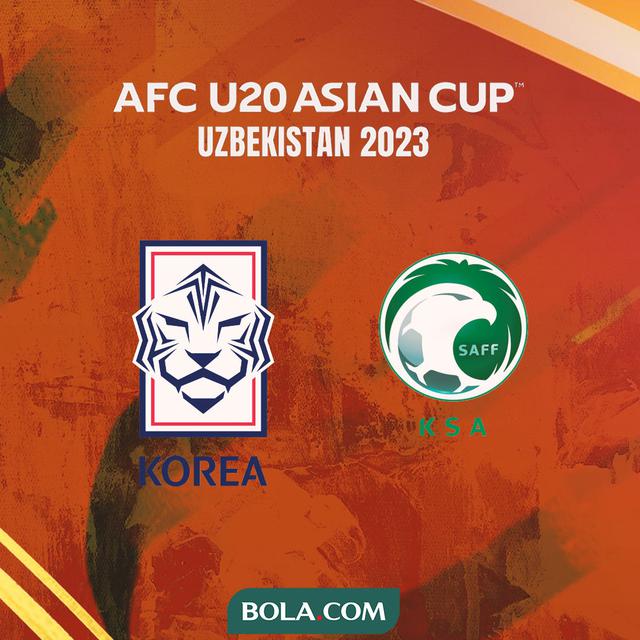 Piala Asia U-20 - Korea Selatan dan Arab Saudi