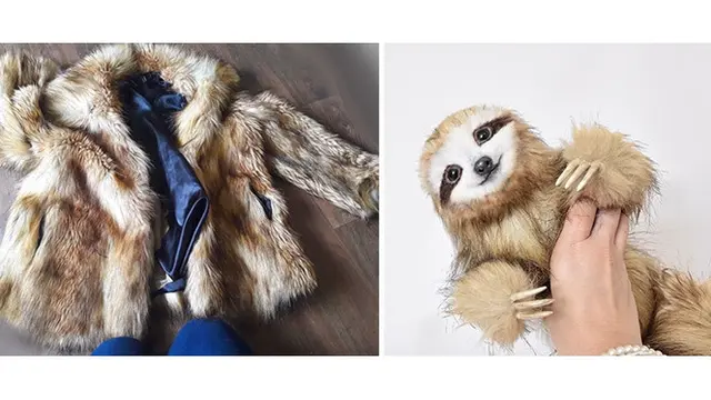 7 Kreasi Boneka Hewan dari Jaket Bulu Ini Unik Banget