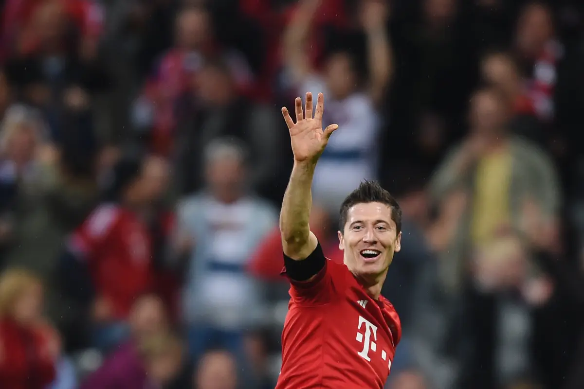 Robert Lewandowski - Bayern Munchen vs Wolfsburg