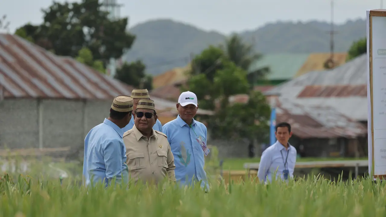 Presiden Prabowo Subianto saat menghadiri acara Puncak Pekan Nasional (PENAS) Petani dan Nelayan XVII di Gorontalo, Rabu (24/6/2026). Dok Bakom