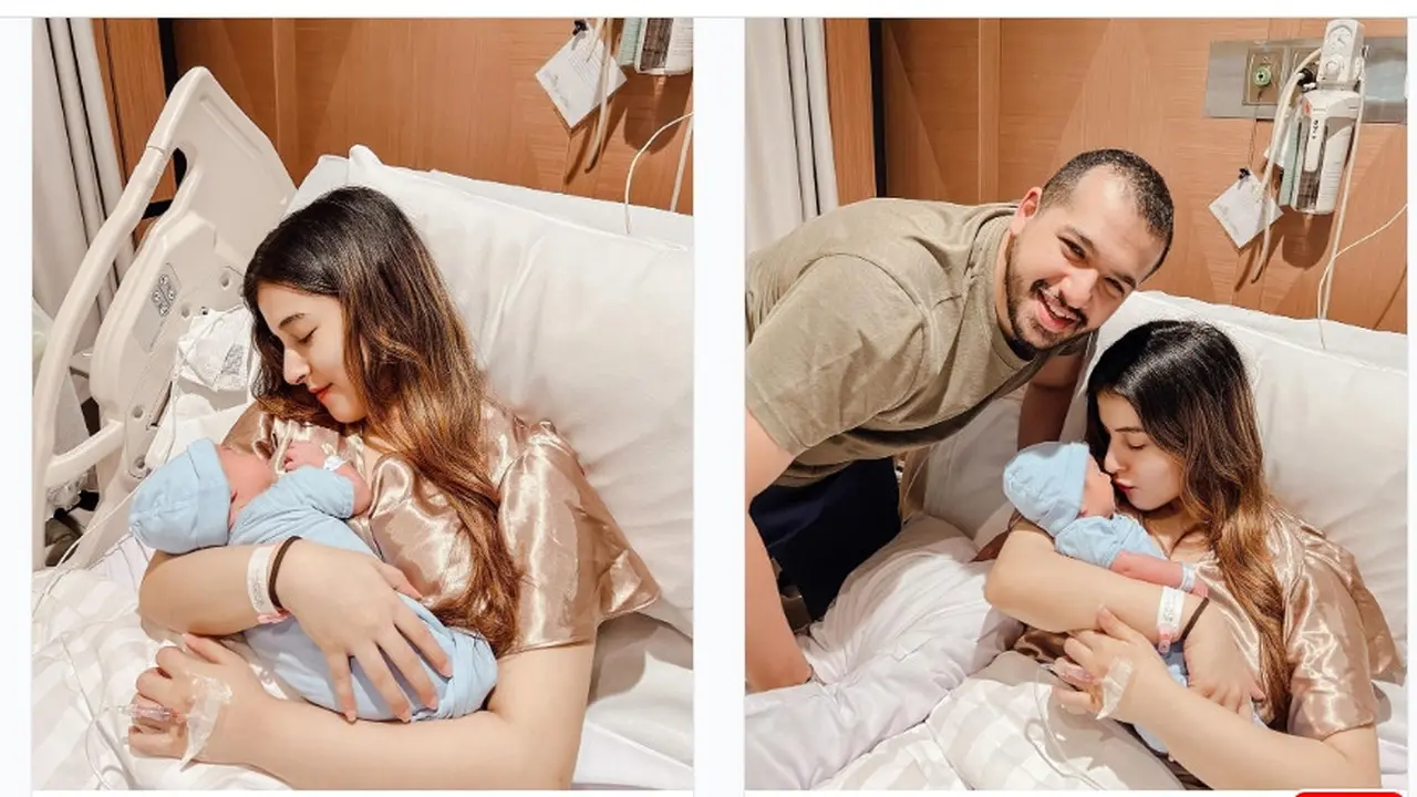 Tasya Farasya momong Baby Isa, anak keduanya (Foto: Instagram @tasyafarasya)