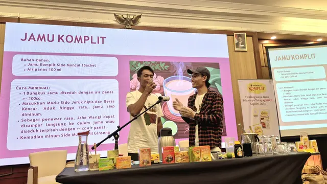 Bekali Pelaku Usaha Angkringan Meracik Jamu Sido Muncul
