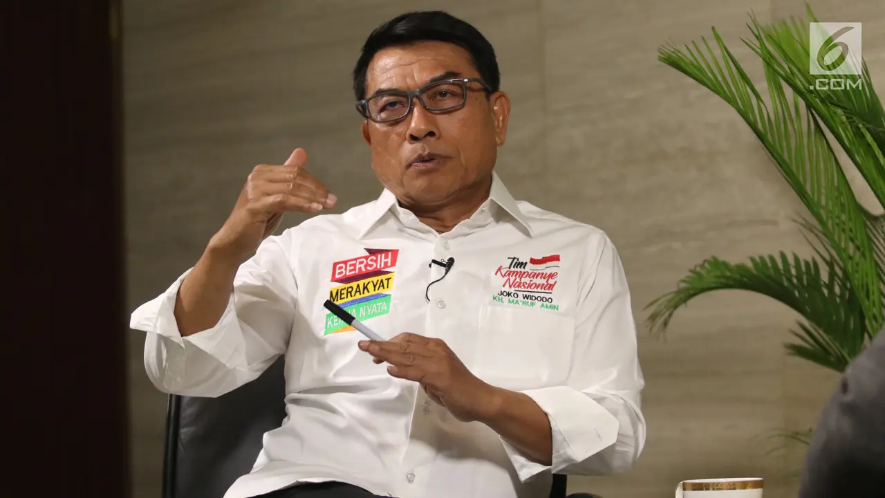 Wakil Ketua Tim Kampanye Nasional (TKN) Jokowi-Ma'ruf, Moeldoko