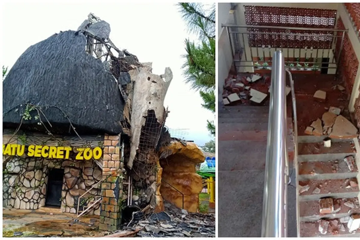 6 Potret Dampak Gempa Malang, Banyak Rumah Warga Rusak Parah