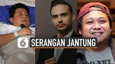 Tak hanya Ashraf Sinclair saja yang meninggal dunia akibat serangan jantung. Sebelumnya ada beberapa selebritas ternama Tanah Air juga meninggal dunia akibat serangan jantung.