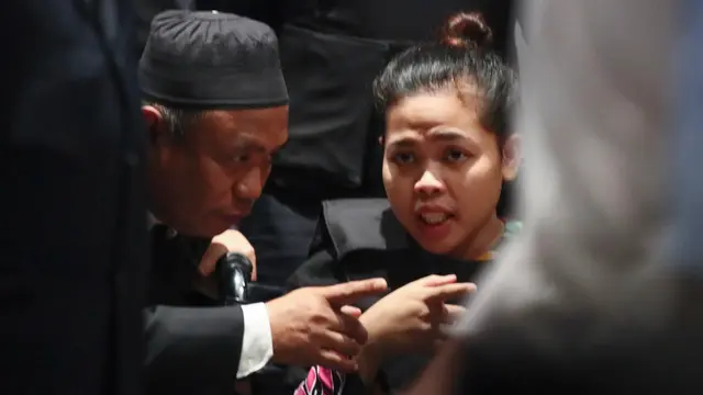 Siti Aisyah Digiring ke TKP Pembunuhan Jong-nam