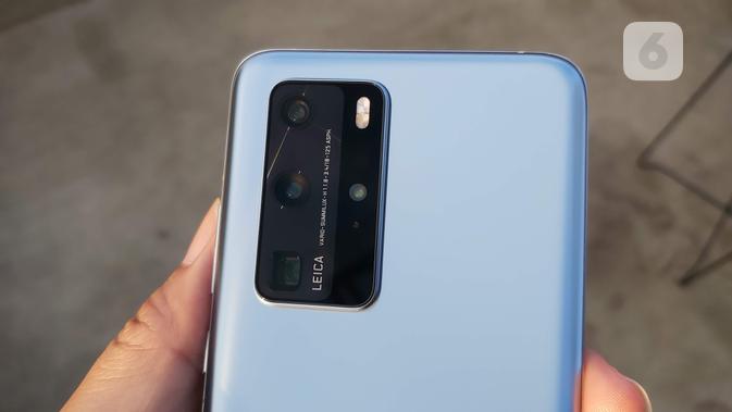 Kamera belakang Huawei P40 Pro. Liputan6.com/Iskandar