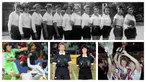 BBC mencatat laga resmi pertama sepak bola wanita dimainkan pada tahun 1881 di Inggris yang disaksikan ribuan orang. Pada tahun 1991, China menjadi tuan rumah Piala Dunia Wanita pertama. Dan Amerika Serikat menjadi negara yang meraih gelar piala dunia terbanyak.