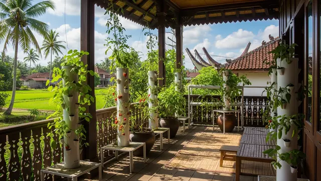 Cara Bikin Kebun Buah Mini Hidroponik di Teras Rumah Kampung, Ini 6 Panduannya