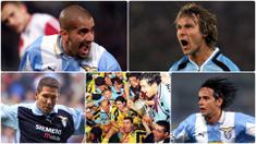 Lazio pernah mengukir sejarah sebagai peraih scudetto pada musim 1999-2000. Saat itu, pasukan Biancocelesti ini disebut-sebut sebagai Dream Team. Berikut 7 bintang Lazio saat mendapat julukan Dream Team. (Kolase foto AFP)