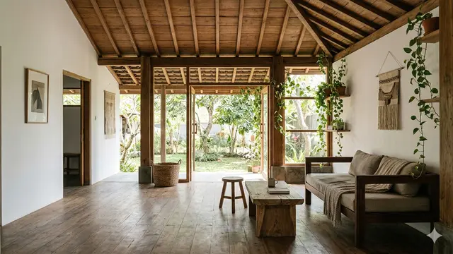 Inspirasi Desain Rumah Kampung Modern Ala Wabi Sabi yang Estetik. Gemini
