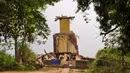 Data terbaru pada Minggu (6/4/2025) atau sekitar sembilan hari sejak gempa terjadi dan meluluhlantakkan Myanmar, jumlah korban tewas meningkat hingga sekitar 3.564 jiwa. (Foto oleh AFP)