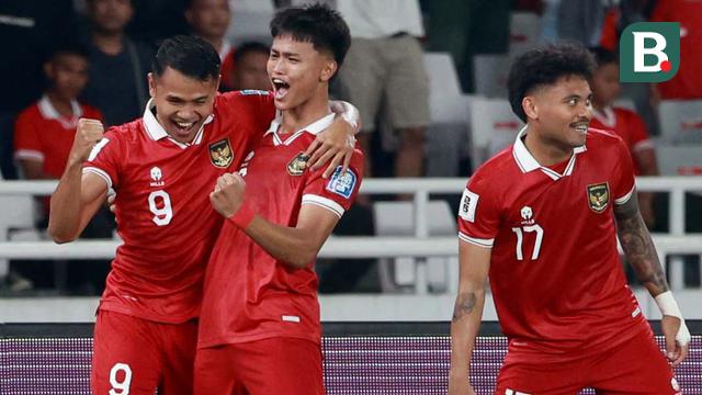 Foto: Aksi Gacor Dimas Drajad, Cetak Hattrick dan Bawa Timnas Indonesia Gulung Brunei Darussalam di Kualifikasi Piala Dunia 2026