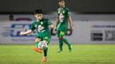 Taisei Marukawa mampu mencetak 17 gol dan 10 assist dari total 32 laga bersama Pesebaya Surabaya di BRI Liga 1. Ia hanya berseisih 6 gol dari Ilija Spasojevic yang menjadi top skor. Torehan 10 assistnya menjadi rekor assist terbanyak para pemain di BRI Liga 1. (Bola.com/Bagaskara Lazuardi)