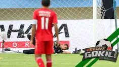 Video replay penyelamatan hebat yang dilakukan Shahar Ginanjar menyelamatkan Mitra Kukar dari Kebobolan.