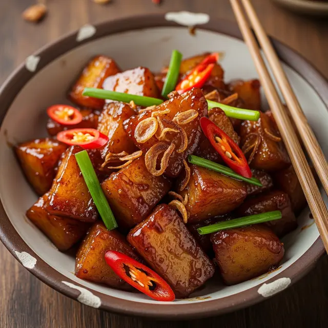 Kentang Kecap (AI Generated)