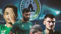 PSS Sleman - Yevhen, kim, jihad, Mila (Bola.com/Decika Fatmawaty)