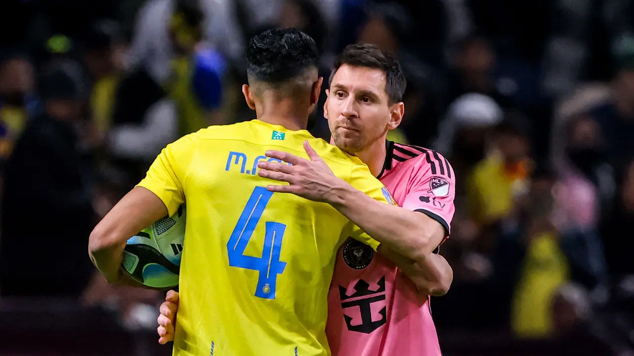Foto: Ronaldo Duduk Manis, Al-Nassr Hajar Inter Miami 6-0 di Laga Persahabatan