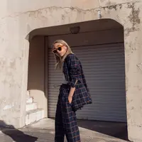 Tampilan trendi dan stylish ala fashion blogger dunia. (Sumber foto: margaret__zhang/instagram)