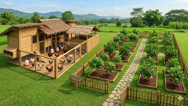 Ide Usaha Ternak Ayam Kampung dan Pohon Buah Mini/Gemini