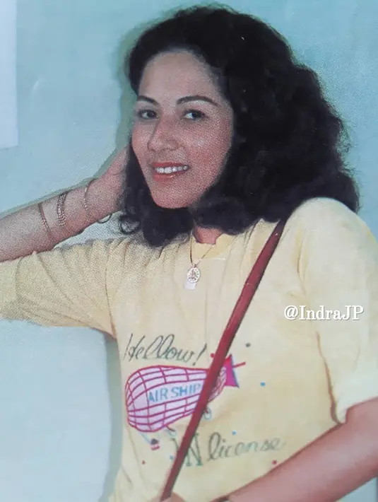 Camelia Malik Potret Jadul (Instagram/indrajp3)