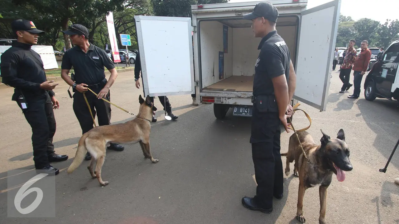 Ilustrasi anjing pelacak