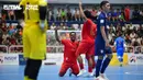 Gol-gol Timnas Futsal Indonesia itu dicetak Evan Soumilena (8'), Brian Ick (22', 27'), Rio Pangestu (33') dan Firman Adriansyah pada menit 38. (Dok Federasi Futsal Indonesia)
