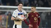 L'Atalanta a de nouveau montré sa force en battant l'AS Roma par deux buts sans réponse au Stadio Olimpico lors du match de Serie A, mardi (12/03/2024) tôt le matin de WIB. (AFP/Filippo Monteforte)