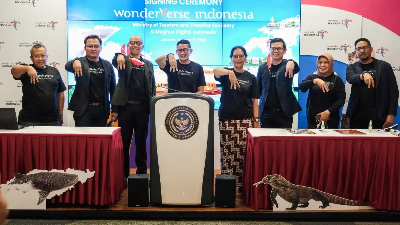 Kemenparekraf Ciptakan WonderVerse Indonesia, Promosikan Keindahan Pariwisata Indonesia ke Penjuru Dunia