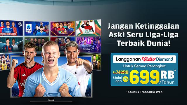 Promo Termurah Langganan Vidio Setahun Penuh, Untuk Nonton Liga Inggris Hingga NBA