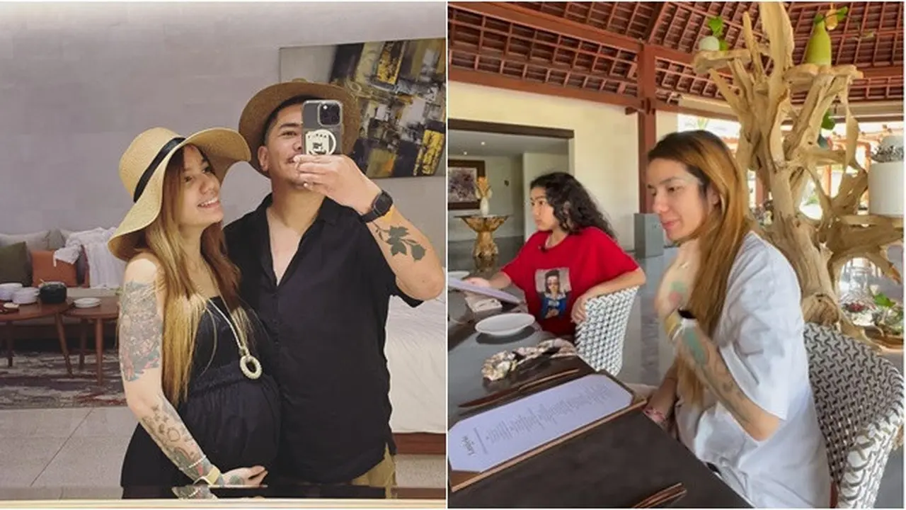 6 Potret Terbaru Sheila Marcia di Kehamilan Kelima, Baby Bump Kian Besar