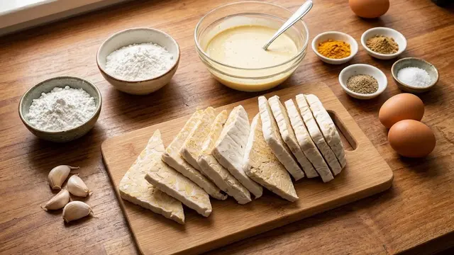 cara membuat tempe goreng kremes garing