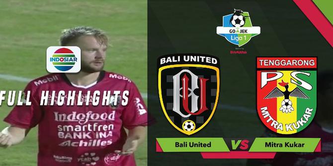 VIDEO: Highlights Liga 1 2018, Bali United Vs Mitra Kukar 1-0