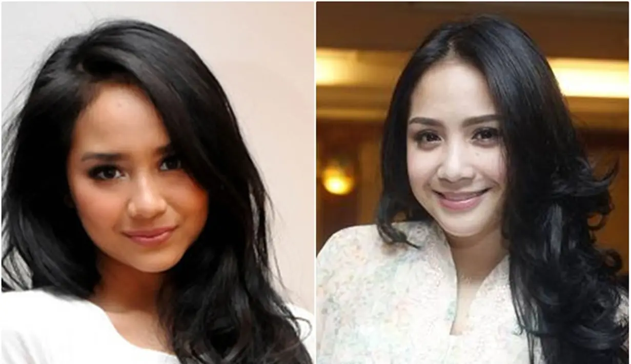 Banyak netizen menyebut Gita Gutawa dan Nagita Slavina cocok jadi adik kakak. Keduanya sama-sama memiliki senyum yang manis. Saat rambut keduanya terurai, netizen kompak menyebut mereka sama-sama cantik. (Liputan6.com/IG/gitagut/raffinagita1717)