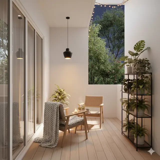 Teras Belakang Rumah Ala Skandinavia