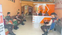 Dinginkan Tensi Politik, TNI-Polri Datangi Posko Pemenangan Calon Bupati Rohul
