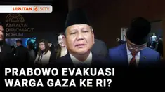 Keinginan Presiden Prabowo Subianto untuk mengevakuasi warga Gaza sebagai bantuan untuk menyelesaikan masalah kemanusiaan di Palestina. Namun Presiden menegaskan keinginannya bukan untuk merelokasi warga Gaza.