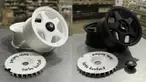 Turbo Bastard Wheel merupakan velg lokal pertama yang menyediakan opsi turbodisc seperti mobil-mobil balap era 80 hingga 90an. Merek kepunyaan Gofar Hilman ini menggunakan model palang lima dengan lubang baut yang dilengkapi dop sehingga membuatnya terlihat lebih rapi. Spesifikasi velgnya berukurang 15 inci lebar tujuh ET38 PCD 4x100 atau 4x114. (Source: otosia.com)