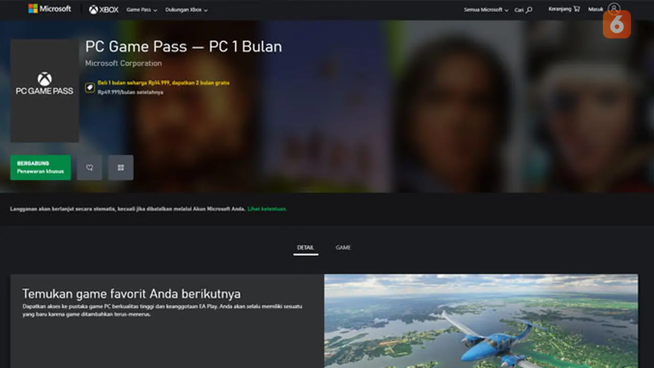 PC Game Pass resmi meluncur di Indonesia