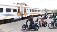 KAI Bandung Laporkan Ada 25 Kecelakaan di Perlintasan Kereta Sepanjang 2020