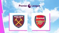 Liga Inggris - West Ham Vs Arsenal (Bola.com/Adreanus Titus)