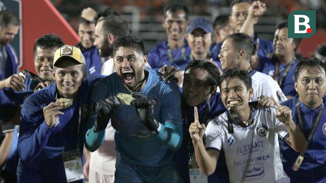 Final Leg Kedua Piala Presiden 2022: Borneo FC vs Arema FC