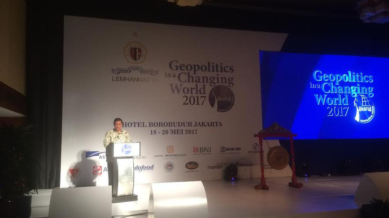 Menko Luhut Membuka Forum Geopolitics in Changing World 
