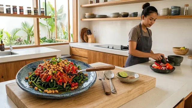 Plecing Kangkung Lombok (AI Generated)